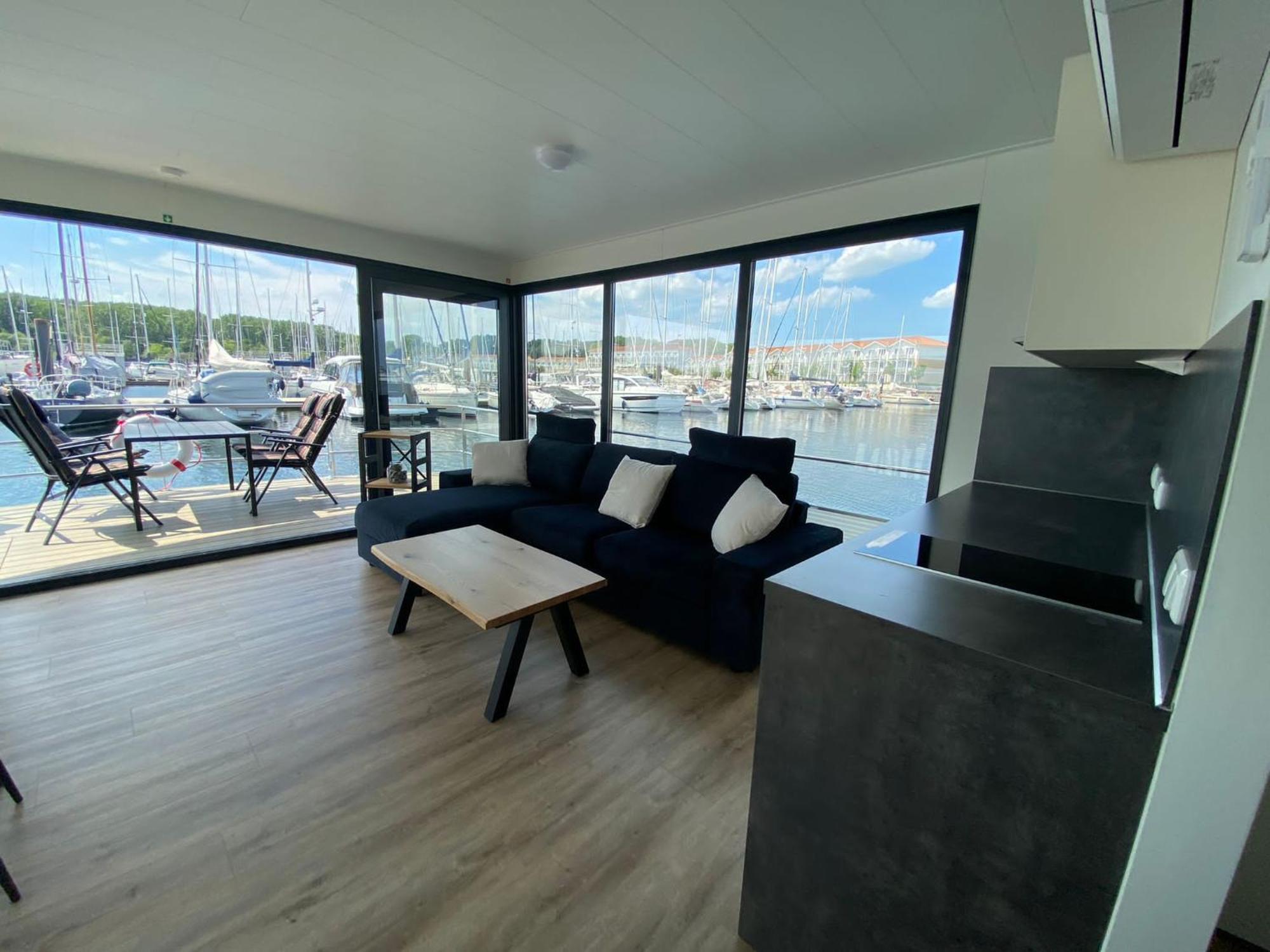Urlaub Auf Dem Wasser Mit Einmaligen Ausblick - Well Hausboote Boltenhagen 10 Exteriér fotografie